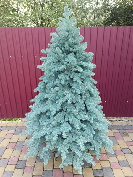 Лита ялинка Елітна 1.50 м. блакитна / Штучна пластикова ялинка 813883705 фото