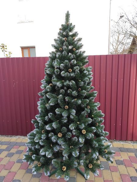 Елка Кармен с золотыми шишками и жемчугом 2.00 м 1068894282 фото